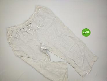 spodnie teemo: H&M, Spodnie materiałowe damskie, rozmiar 2XL — 2