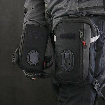 Ostali aksesoari za mobilne telefone: Moto torbica za kuk/bedro sa prozirnim džepom za telefon/GPS - Dizajn — 13