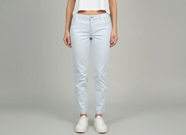 Women's Pants: Spodnie materiałowe damskie, rozmiar S