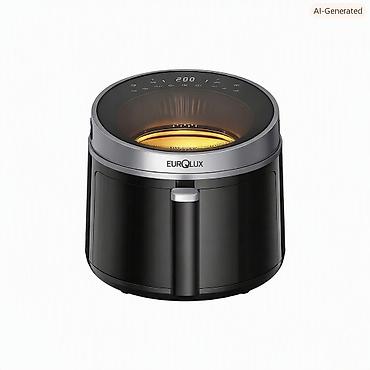 Mətbəx texnikası: №: 366 Məhsulun adı: Aerofritür Eurolux EU-AF4848C6DTW 1500 W sensorlu — 1