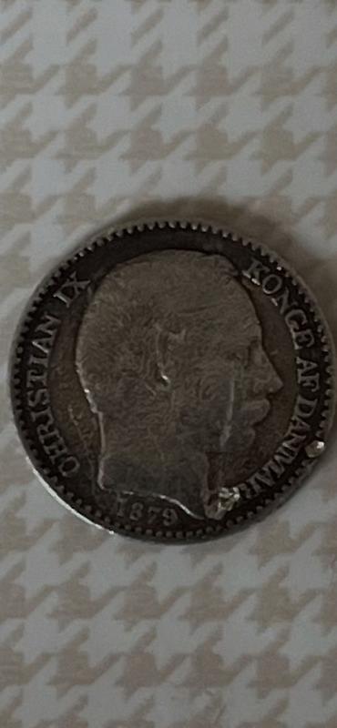кристиана: Монета 5 cents, Danish West Indies (Dansk Vestindisk Mønt), 1879. - — 2