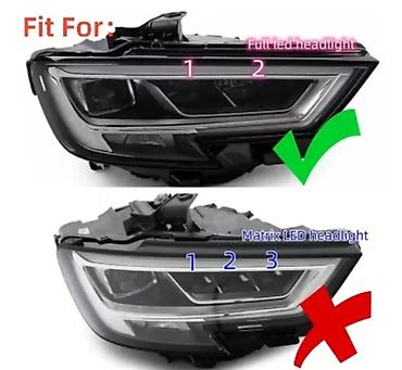 Ostala auto elektronika: LED DRL modul (ploča) za Audi A3/S3 8V Facelift Opis: - Novi LED — 8