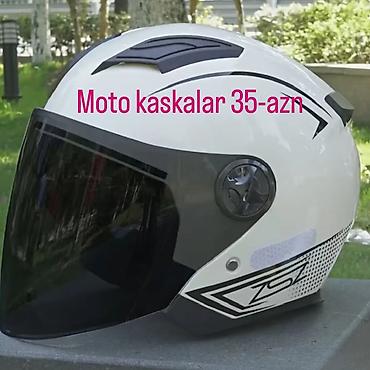 Moto kaskalar 35-azn. Ünvan Q Qarayev metrosu çıxışında Panda kids