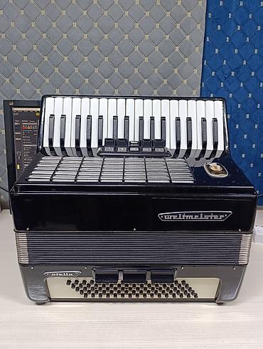Аккордеоны: Аккордеондор сатылат.Привозной Кыргызстанда ойнолбогон.Weltmeister — 14
