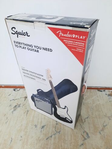 Гитары: Fender Squier Sonic +Frontman10G Полный комплект для гитариста. Гитара — 7