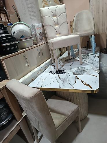 Masa və oturacaq dəstləri: Masa dəsti və tək oturacaqlar — 5