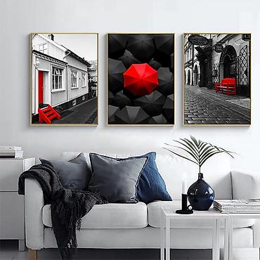 Модульные картины: Картины готовые/В наличии! Современный арт в матовых рамках для вашего — 19