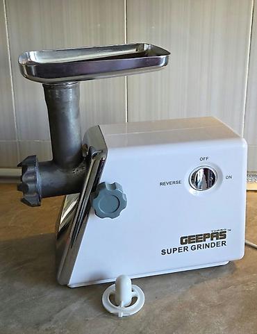 Mətbəx texnikası: Geepas Turbo Super Grinder elektrik ətçəkən maşın - Güclü elektrik — 1