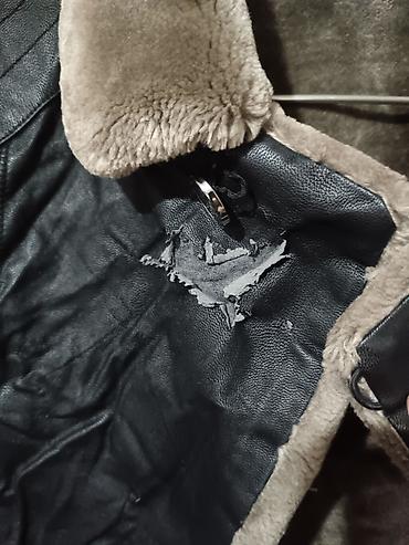 Куртки: Мужской Дублёнка 48-50 размер буу. Для рабочих или восстановить можно — 4