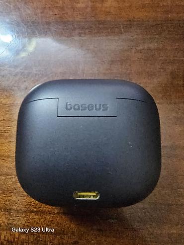 baseus w7: Yeni Simsiz (Bluetooth) Qulaqcıqlar, Baseus, rəng - Qara — 3