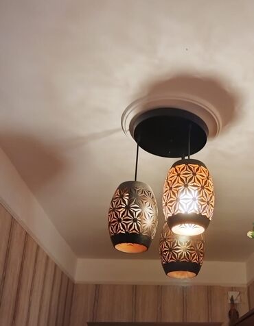 İşıqlandırma: Çılçıraq, 3 lampa