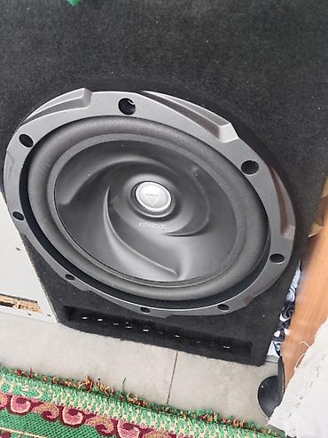 Колонки и сабвуферы: Kenwood + Soundmax avtomobil audio dəsti - Subwoofer: Kenwood — 1