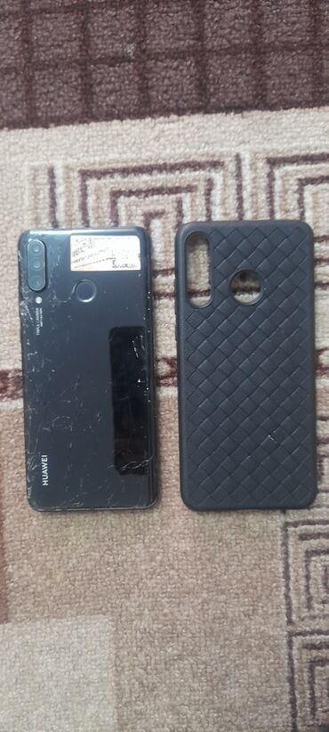 списанные телефоны бесплатно: Huawei P20 Lite, Колдонулган, 256 ГБ, түсү - Кара