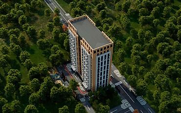 Үй куруучулардан жаңы конуштар: Курулуп жатат, Элитка, 1 бөлмө, 54 м² — 7