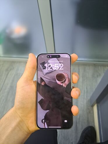 iphone 15 2 ci el: IPhone 15 Pro, 256 GB, Natural Titanium, Barmaq izi, Face ID, Sənədlərlə