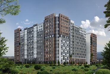 2 комнатные квартиры в бишкеке продажа мкр тунгуч: 2 комнаты, 70 м², Элитка, 4 этаж, ПСО (под самоотделку)