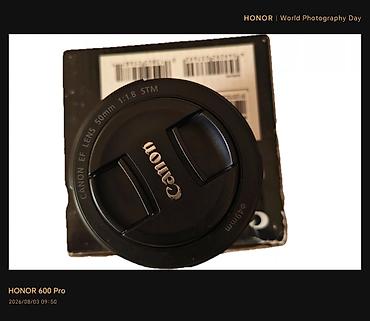 Foto və videokameralar: Canon EF 50mm f/1.8 STM obyektiv demek olarki istifade olunmayib. 550 — 3