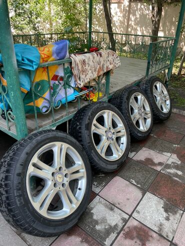 гурзавой спринтер: Дөңгөлөктөр монтажда 215 / 55 / R 17, Кыш, Жаңы, Комплект, Жеңил унаалар, Куйма, тешиктери - 5