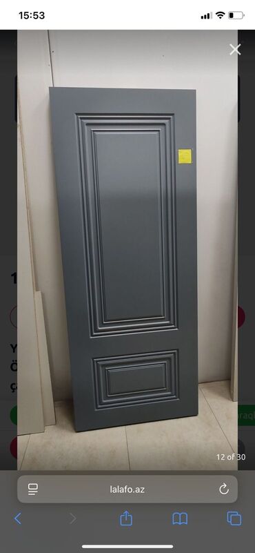 Otaq qapıları: Yataq otağı üçün Yeni Otaq qapısı 90x205 sm Naliçnik ilə, Zəmanətli, Ödənişli quraşdırma, Pulsuz çatdırılma, Ödənişli çatdırılma, Rayonlara çatdırılma — 11