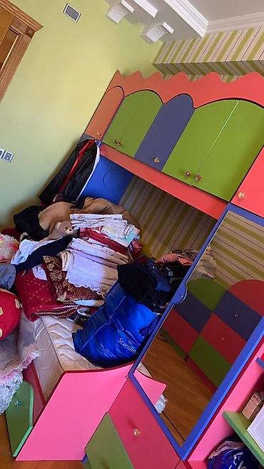 yumurta gence: Uşaq otağı üçün çoxfunksiyalı mebel dəsti, yataq, yazı masası və — 4