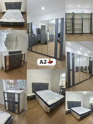 AYNUR 2 – yataq otağı dəsti • Komplekt: taxt (2×160), 2 ədəd tumba lalafo.az -da AYNUR 2 – yataq otağı dəsti • Komplekt: taxt (2×160), 2 ədəd tumba