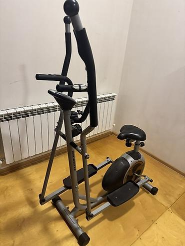 Elliptik trenajorlar: Eliptik velotrenajor - Tam bədən üçün kardio məşq aparatı: ayaq — 10