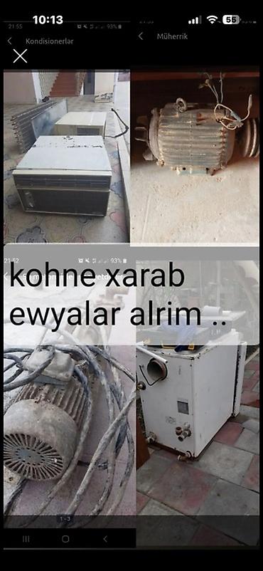 nasos temiri: Xidmət: köhnə və işləməyən məişət və sənaye avadanlıqlarının qəbulu - — 1