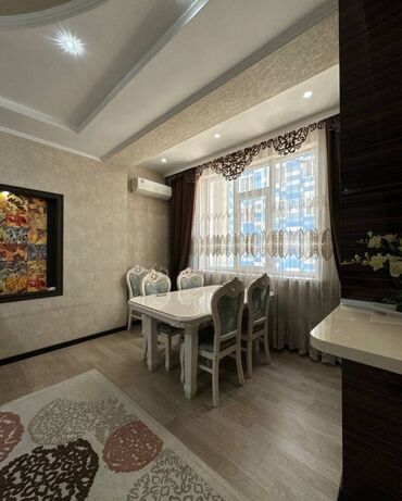 село интернациональное кант: 3 комнаты, 113 м², Элитка, 3 этаж, Евроремонт