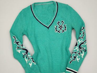 bluzki do zielonych spodni: Sweter, S, stan - Dobry