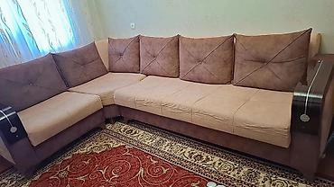 kreditle kunc divanlar: Künc divanı – yumşaq oturacaq və iri söykənəcək yastıqlarla. - — 1
