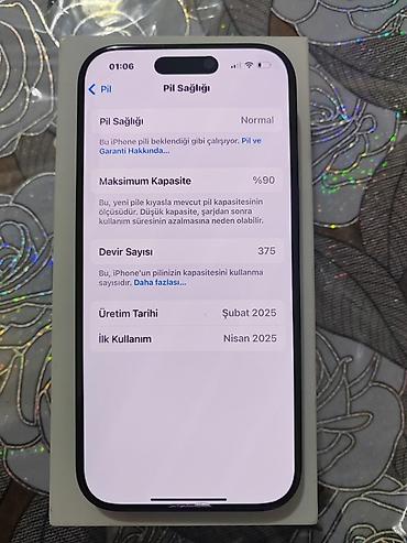 iphone airpods: IPhone 16 Pro, 128 GB, Black Titanium, Face ID, Sənədlərlə, Barmaq izi — 10