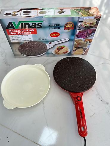 Avinas AV-5209 elektrik kreplovkası - Güc: 1000W - Tip: Elektriklə lalafo.az -da — 2 Avinas AV-5209 elektrik kreplovkası - Güc: 1000W - Tip: Elektriklə — 2