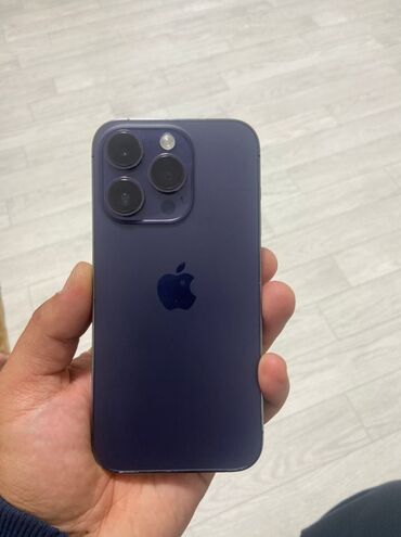 чихол для телефона: IPhone 14 Pro, Б/у, 512 ГБ, Deep Purple, 87 %