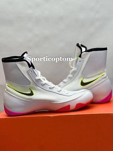крассовки найк: Для бокса Nike. 1) Боксерские/рестлинг-ботинки Nike (высокая — 6