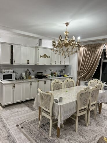 садовый дом: Стол и стул для зала, цвет - Золотой