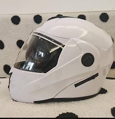 dayun motor: Çənəsi açılan DAYU modul tipli motosiklet dəbilqəsi – ağ rəng 75-azn — 7