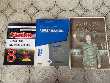 nizami huseynov azerbaycan dili: Yeni zefer tarixi derslik(5azn),azerbaycan dili(5azn) ve fizika sual