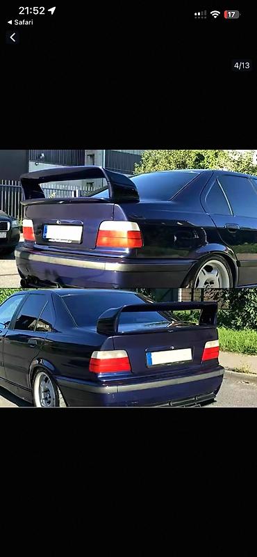 Спойлеры: Задний спойлер BMW Новый, Оригинал — 1