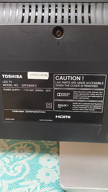 Телевизоры: Телевизор LED Toshiba 32P2300EV Разбита матрица на запасные части ! — 3