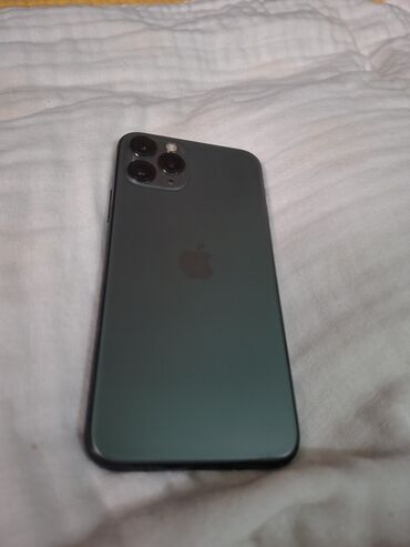 новый айфон 11 про макс: IPhone 11 Pro, Б/у, Matte Midnight Green, Кабель