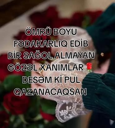 Ev köməkçiləri: Ev köməkçisi tələb olunur, Dəyişən qrafik, Təcrübəsiz — 4
