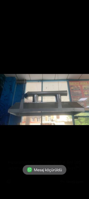 Professional sobalar: Havalandırma ölçü Uznlgu 2.4 Eni 085 qiymət 280 azn envan 28