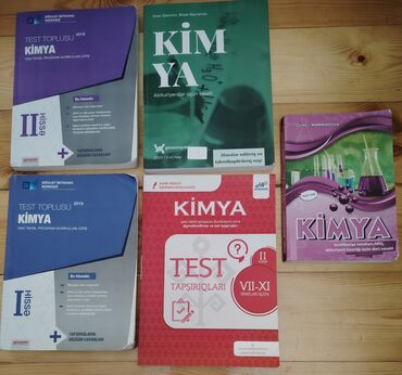 куплю учебники бу: Abituriyentlər üçün kimya fənni üzrə dərs vəsaitləri və test