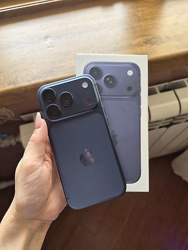 IPhone 17 Pro, 256 GB, Mavi, Face ID