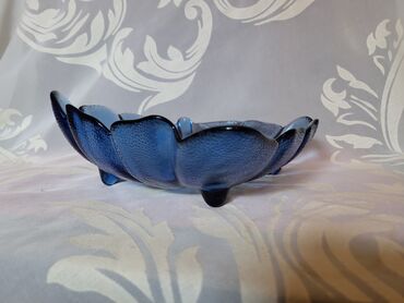 Činije: Cinija nova list,presovano staklo iz 80,90ih.god. Cinija — 5