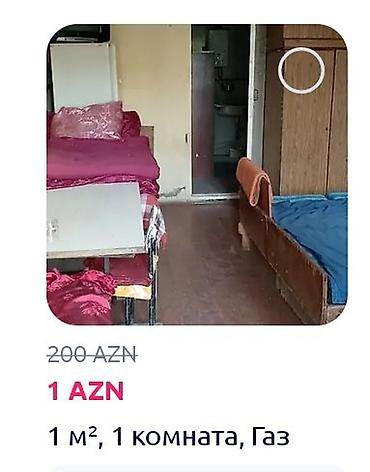 ev alqı: 1 kv. m, 1 otaqlı — 4