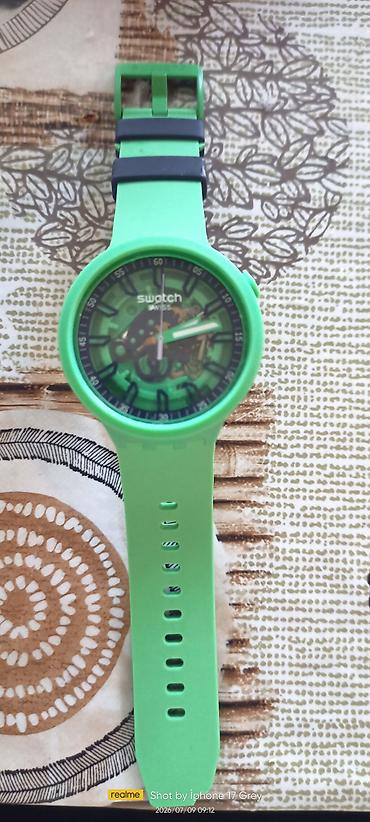 duvar saati: Swatch Big Bold Quartz Saat – SB01G101 (Swiss Made) Arginaldı limitnən — 1