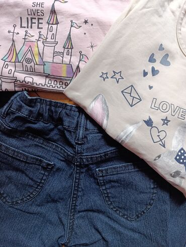 Paketi dečije odeće: Paket: Duksevi, Farmerke, Haljine, Za devojčice, uzrast: 7-8 godina — 17