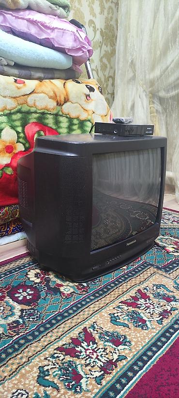 Телевизор Panasonic 17" (кинескопный) + цифровая приставка DVB‑T2