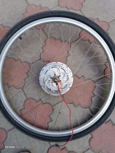 Велозапчасти: Мотор колесо заднее прямого привода безщеточное на неодимовых